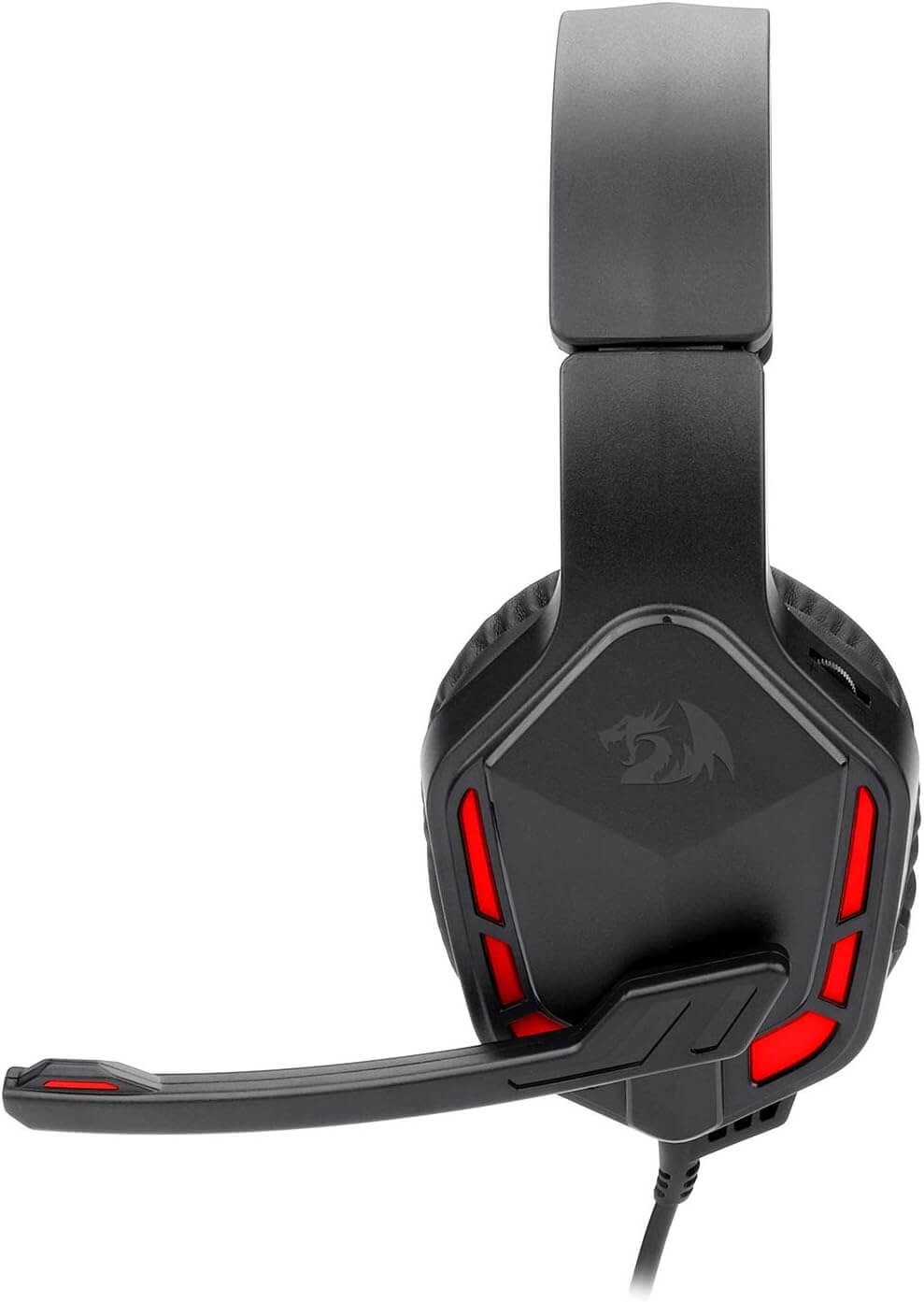 Redragon H220N Themis 2 Wired Gaming Headset, Stereo Surround-Sound, Noise Cancelling Over-Ear Headphones with Mic, Volume Control, Red LED Light, Compatible with PC, PS4/3, Xbox One and Nintendo Switch Redragon H220N Themis 2 Wired Gaming Headset, Stereo Surround-Sound, Noise Cancelling Over-Ear Headphones with Mic, Volume Control, Red LED Light, Compatible with PC, PS4/3, Xbox One and Nintendo Switch